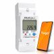 Qoltec vienfāzes elektroniskais enerģijas patēriņa mērītājs DIN dzelzceļam | 230 V | LCD | Wi-fi