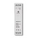 Qoltec DIN dzelzceļa barošanas avots | 10W | 12V | 0,83A | Balts | Slim