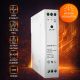 Qoltec DIN dzelzceļa barošanas avots | 10W | 24V | 0.42A | Balts | Slim