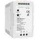 Qoltec DIN dzelzceļa barošanas avots | 90W | 12V | 7.5A | Balts | Slim
