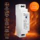Qoltec DIN dzelzceļa barošanas avots | 15W | 12V | 1.25A | Pelēks