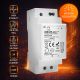 Qoltec DIN dzelzceļa barošanas avots | 24W | 12V | 2A | Balts