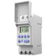 Qoltec elektroniskais taimeru slēdzis DIN Rail ar iebūvētu bateriju | 7 dienu grafiks | 16 programmas