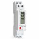 Qoltec vienfāzes elektroniskais skaitītājs | DIN sliežu enerģijas patēriņa mērītājs | 230V | 30A | LCD | 1P