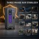 Qoltec Трёхфазный стабилизатор напряжения AVR MULTIPROTECTION | 30kVA | Точность ± 3% | 3-фазный сервомотор | LCD | Экспертная линия