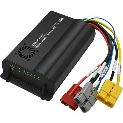 Qoltec Automatic 12V DC-DC Charger с контроллером MPPT | 40A | LiFePO4 AGM GEL STD