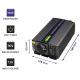 Преобразователь напряжения Qoltec Monolith 600 MS Wave | 12V до 230V | 300/600W| USB