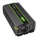 Qoltec Pure Sine Wave Inverter monolīts| 600W | 1200W | 24V līdz 230V