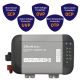 Qoltec Smart Monolith charger for LiFePO4 AGM GEL SLA batteries | 10A | 24V
