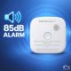 Qoltec Certified wireless smoke detector with battery | Tuya | Wi-fi | sensor service life 10 years | alarm 85dB | LED