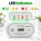 Qoltec Certified Wireless Carbon Monoxide (CO) Detector | CO detector | 10-year sensor life | 85dB alarm | LCD | LEDs