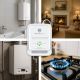 Qoltec Certified natural gas leak sensor | CH4 detector | NG | 85dB alarm | LED