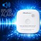 Qoltec Certified Wireless Smoke Detector with Battery | Sensor life: 10 years | Battery life: 10 years | Alarm: 85dB | LED
