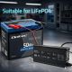 Зарядное устройство Qoltec Specialist для 12V LiFePO4 батарей | 30A | PF 0.9 | LED | Умная зарядка