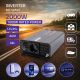 Преобразователь напряжения Qoltec MS Wave | 12V до 230V | 1000/2000W | USB | Совместим с LiFePO4, GEL и AGM батареями