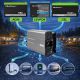 Преобразователь напряжения Qoltec MS Wave | 12V до 230V | 1000/2000W | USB | Совместим с LiFePO4, GEL и AGM батареями