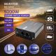 Преобразователь напряжения Qoltec MS | 12V до 230V | 2500/5000W | USB | Совместим с LiFePO4, GEL и AGM батареями
