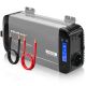 Qoltec tīra sinusa viļņu invertors | 12V līdz 230V | 1000/2000W | LCD | USB | USC-C | Savietojams ar LiFePO4 GEL AGM