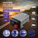 Инвертор Qoltec Pure Sine Wave | 12V до 230V | 1000/2000W | LCD | USB | USC-C | Совместим с LiFePO4 GEL AGM