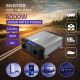 Qoltec Pure Sine Wave Inverter | 12V to 230V | 2000/4000W | LCD | USB | USC-C | Compatible with LiFePO4 GEL AGM