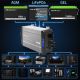 Qoltec Pure Sine Wave invertors| 12V līdz 230V | 3000/6000W | UPS APVEDCEĻŠ | USB | Saderīgs ar LiFePO4 GEL AGM