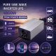 Инвертор Qoltec Pure Sine Wave с ИБП | 12V до 230V | 4000/8000W | USB | Совместим с LiFePO4 GEL AGM