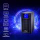 Qoltec Uninterruptible Power Supply UPS On-line | Pure Sine Wave | 1kVA | 800W | LCD | USB