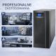 Qoltec nepārtrauktās barošanas avots UPS tiešsaistē | Tīrs sinusa vilnis | 10kVA | 8kW | LCD | USB