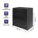 Корпус модуля батареи Qoltec | 24Ah | 12kW