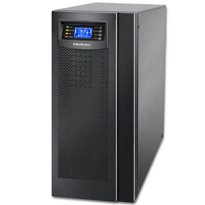 Qoltec Uninterruptible Power Supply UPS On-line | Pure Sine Wave | 6kVA | 4.8kW | LCD | USB