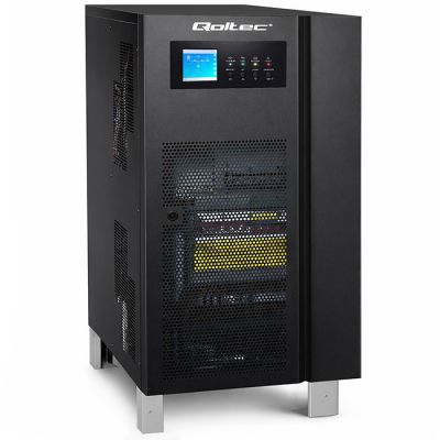 Qoltec Uninterruptible Power Supply UPS 3-phase | 20kVA | 16kW | LCD | EPO | SNMP | USB | On-line | Low frequency