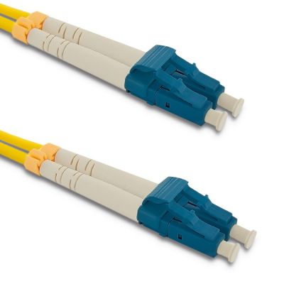 Qoltec Patchcord optiskā šķiedra LC/UPC - LC/UPC | Vienrežīms | 9/125 | G652D | Duplekss | 3m
