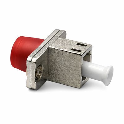 Qoltec Adapter гибридный волоконно-оптический LC/UPC - FC/UPC | Simplex | Многорежимный режим