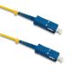Qoltec Patchcord оптоволоконная система SC/UPC - SC/UPC | Однорежимный | 9/125 | G652D | Simplex | 3m