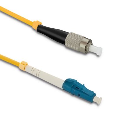 Qoltec Patchcord оптоволоконная система FC/UPC - LC/UPC | Одномодовый | 9/125 | G652D | Симплекс | 15м