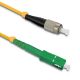Qoltec Patchcord оптоволоконная система FC/UPC - SC/APC | Одномодовый | 9/125 | G652D | Симплекс | 15м