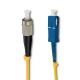Qoltec Patchcord fiber optic FC/UPC - SC/UPC | Singlemode | 9/125 | G652D | Simplex | 3m