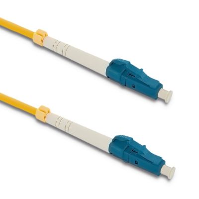 Qoltec Patchcord оптоволоконный LC/UPC - LC/UPC | Однорежимный | 9/125 | G652D | Симплекс | 0,5 м