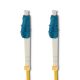 Qoltec Patchcord волоконно-оптический LC/UPC - LC/UPC | Однорежимный | 9/125 | G652D | Симплекс | 20м