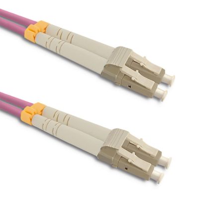 Qoltec Patchcord fiber optic LC/UPC - LC/UPC | Multimode | 50/125 | OM4 | Duplex | 3m