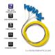 Qoltec 12 x Pigtail fiber optic LC/APC | Singlemode | G657A2 | 2m