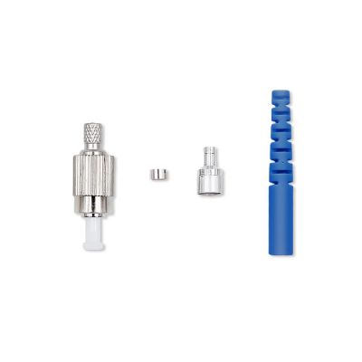 Qoltec FC/PC Fiber Optic Connector | Singlemode | 2.0mm | Mounting set | 200pcs.
