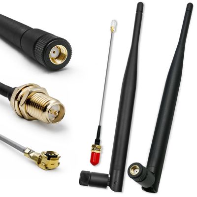 Антенна Qoltec Wi-Fi 2.4/2.5 ГГц | 5.1/5.8 ГГц | 5dBi | Всенаправленная | Внутренняя