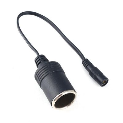 12V car power adapter from 5.5x2.1mm (till 12A max.) ― DELTAMOBILE