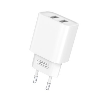 Strāvas adapters 220V-USB ar 2 ligzdām (2A+2A)