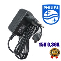 Power adapter for shavers Philips Norelco, Multigroom (15V, 0.36A) ― DELTAMOBILE