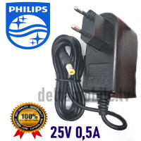 Barošanas bloks putekļsūcējam Philips (25V 0.5A) -5.5x2.5mm ― DELTAMOBILE