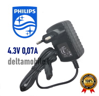 Power adapter for shavers Philips HP/QP (4.3V 0.07A)   ― DELTAMOBILE