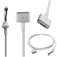 Replacement cord for laptop charger with plug APPLE Macbook, Magsafe 2 (5pin-magnet) (1) ― DELTAMOBILE