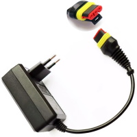 Charger for  lawnmower Husqvarna, Gardena (28V/1.3A) ― DELTAMOBILE